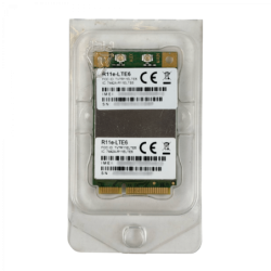 MIKROTIK 2-U.FL LTE CAT6 300/50mbps Aggregation 3G-R7R8 2G-12 MiniPCIe