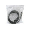 Cable 5mt GX12-4pin Macho-Hembra Aviacion