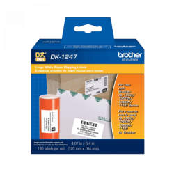 BROTHER 103x164mm 180-Etiquetas Adhesivas Papel Blanco req-QL-1110NWB
