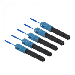 5-unids. SC/UPC SM Splice-On Monomodo Conector Fibra para Fusionadora