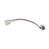 Keystone Jack 5,5x2,1mm-hembra cables-13cm Regleta-2p