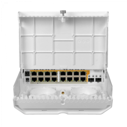 MIKROTIK 16-1000PoE++ 2-SFP+10G L5 req-18-57V Switch CRS318-16P-2S+OUT