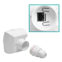 MIKROTIK CAT6 8dBi 300/50Mbps LTE 1-Sim 66º L3 1-100 inc24V