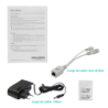 MIKROTIK CAT6 8dBi 300/50Mbps LTE 1-Sim 66º L3 1-100 inc24V