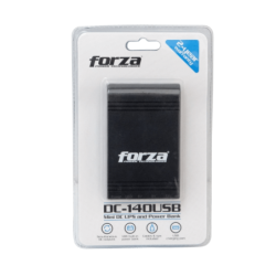 FORZA UPS DC 15WH 2000mAh in:12V-2A ou:5V 9V 12V/2A USB/Plug Bat-Litio