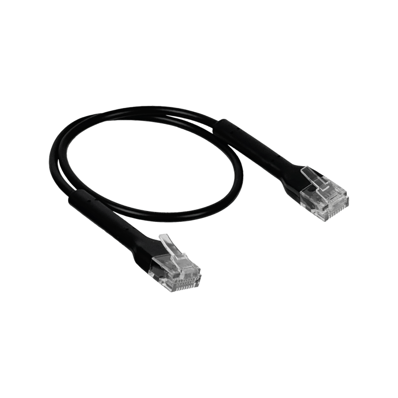 UBIQUITI Negro 30cm Cable Cat6 RJ45 0,3mt U-Cable-Patch-0.3M-RJ45-BK