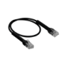 UBIQUITI Negro 30cm Cable Cat6 RJ45 0,3mt U-Cable-Patch-0.3M-RJ45-BK
