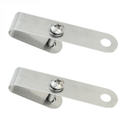 Piezas para colgar BOX-16/BOX-16N en Mensajero o Cable de Acero