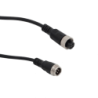 Cable 15mt GX12-4pin Macho-Hembra Aviacion