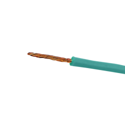 Verde 1x26awg Cobre 0,13mm2 100mt Cable Conductor Aislado PVC 7x0,15mm