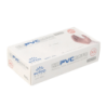 100-unids Talla-XL 50-pares Guantes PVC Blanco Desechable Extra-Large