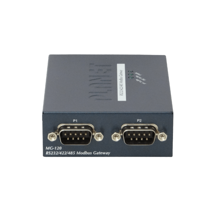 PLANET 1-100 2-DB9-M Modbus RS232 RS422 RS485 5VDC Transceive Ethernet