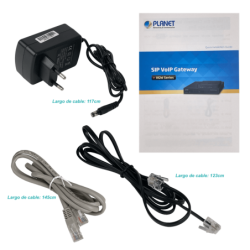 PLANET Router VoIP 8-FXS-RJ11-H 3-100 1-WAN genera 8linea telef analog