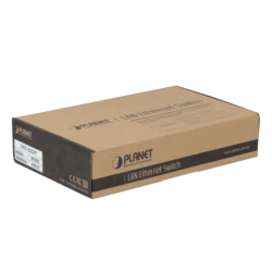 PLANET 18-1000(16-PoE+af/at) 185W-tot 2-SFP Switch Rack19p 20-puertos