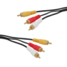 10mt 3-RCA-M 3-RCA-M 3x3 Audio-Video Cable 1000cm