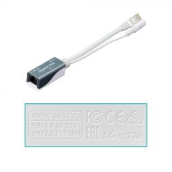 MIKROTIK 1-1000 CAT6 17dBi 300/50Mbps 1-Sim 25º L3 inc24V LTE/3G 391mm