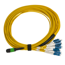 6mt 12-LC/1,5mt 1-MPO/4,5mt MonoModo SM Jumper Cable Fibra 9/125um