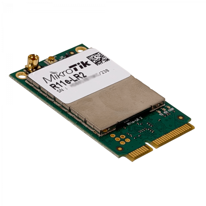 MIKROTIK 2,4GHz LoRaWAN LBT 1-u.FL 10dBm miniPCIe 2403-25-50-2479MHz