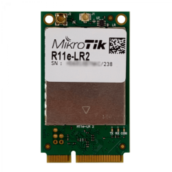 MIKROTIK 2,4GHz LoRaWAN LBT 1-u.FL 10dBm miniPCIe 2403-25-50-2479MHz