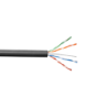 100m CCA Sim-Cat5e Negro Cable UTP Unifilar Aleacion Caja