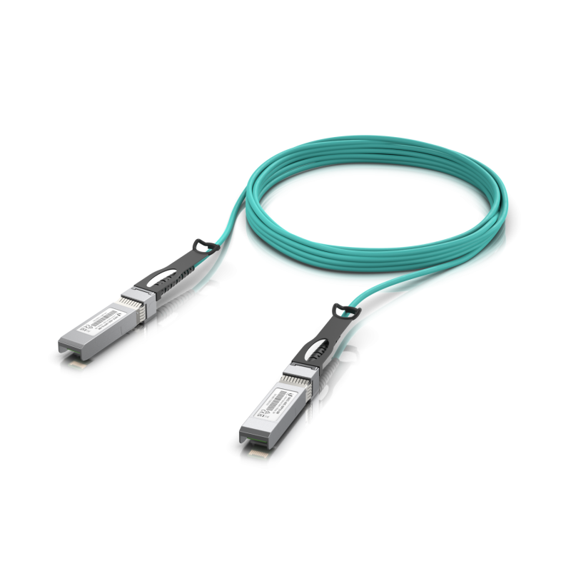 UBIQUITI 5mt SFP+10Gbps Cable 3mm Fibra-MM Directa UACC-AOC-SFP10-5M