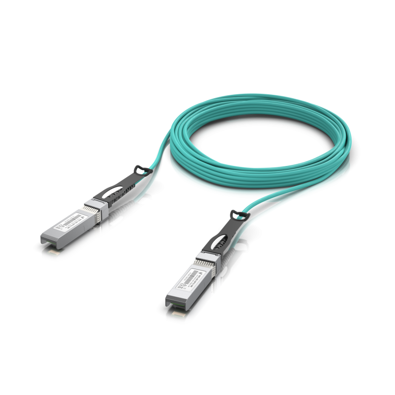 UBIQUITI 10mt SFP+10Gbps Cable 3mm Fibra-MM Directa UACC-AOC-SFP10-10M