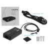 LINKSYS 8-1000-PoE+ 2-SFP 110W-tot Switch Admin 10p inc-54VDC/120W C13