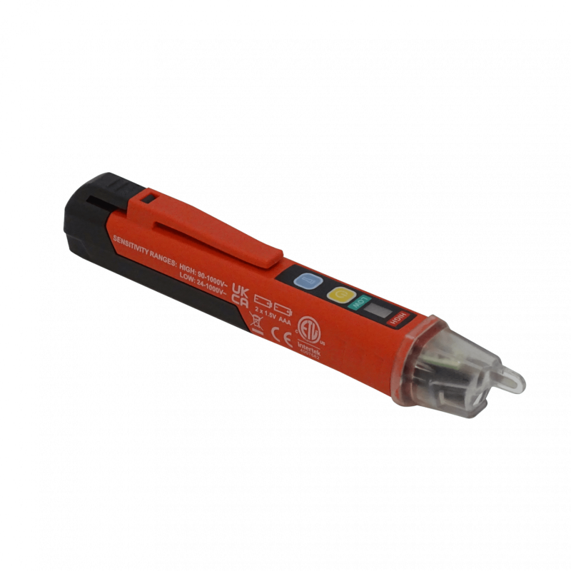 UNI-T Sonido Detector 90-1000VAC sin-Contacto inc-2xAAA Detecta Voltag
