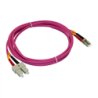 LSZH 3mt LC-SC OM4 MultiModo MM Duplex Jumper Fibra 50/125um 3,0mm