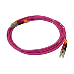 LSZH 3mt LC-LC OM4 MultiModo MM Duplex Jumper Fibra 50/125um 3,0mm