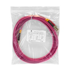 LSZH 5mt LC-LC OM4 MultiModo MM Duplex Jumper Fibra 50/125um 3,0mm