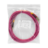 LSZH 5mt LC-LC OM4 MultiModo MM Duplex Jumper Fibra 50/125um 3,0mm