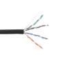DAHUA 305m Ext Cat5e Negro 24AWG Cable UTP Unifilar Cobre PFM920-5EU