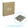 UBIQUITI unidad Tapa Keystone Gris Ciego UACC-Keystone-Blank-Insert