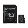 KINGSTON 512GB MicroSD c/Adaptador-SD 150mb/s Class10 UHS-I U3 V30