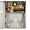 CCTV 12V 3A 9-Salidas Fuente-Carga-Bateria Gabinete-llave 100-240V C13