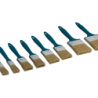 TOTAL 8-brochas Para Pintura 2-25mm 2-38mm 2-50mm 1-75mm 1-100mm