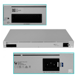 UBIQUITI 8-2500 16-1000 PoE++ 400W-tot 2-SFP+10G req-UniFi Switch L3