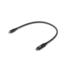 UBIQUITI 30cm miniDisplay consumo 100W USB-C Macho-Macho Braided Cable