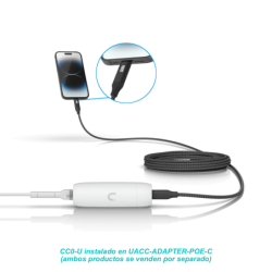 UBIQUITI 30cm miniDisplay consumo 100W USB-C Macho-Macho Braided Cable