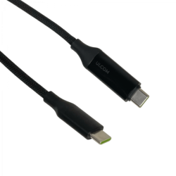UBIQUITI 1mt mini Display consumo 100W USB-C Macho-Macho Braided Cable