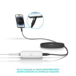 UBIQUITI 1mt mini Display consumo 100W USB-C Macho-Macho Braided Cable