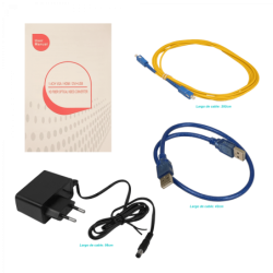 20km Extensor Fibra Optica HDMI 1080p FullHD HDMI-1-In/2-Out inc-5Vdc