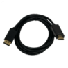 DisplayPort-M HDMI-M 1,8mt 180cm Cable Macho-Macho Negro 1.4v