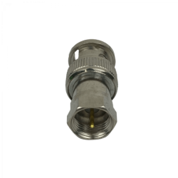 F-Macho BNC-Macho Adaptador Copla Coaxial