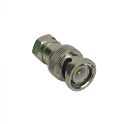 F-Macho BNC-Macho Adaptador Copla Coaxial