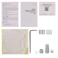 DAHUA Domo 4MP Fijo-2,8mm IP67 PoE IR30mt Camara WizSense IK10