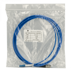 LSZH Blindado 3mt LC-FC SM Simplex Jumper Cable Fibra 3.0mm 9/125um