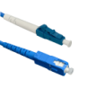 LSZH Blindado 5mt LC-SC SM Simplex Jumper Cable Fibra 3.0mm 9/125um