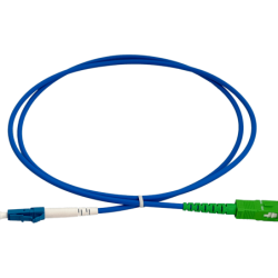 LSZH Blindado 1mt LC/UPC-SC/APC SM Simplex JumperFibra 3.0mm 9/125um